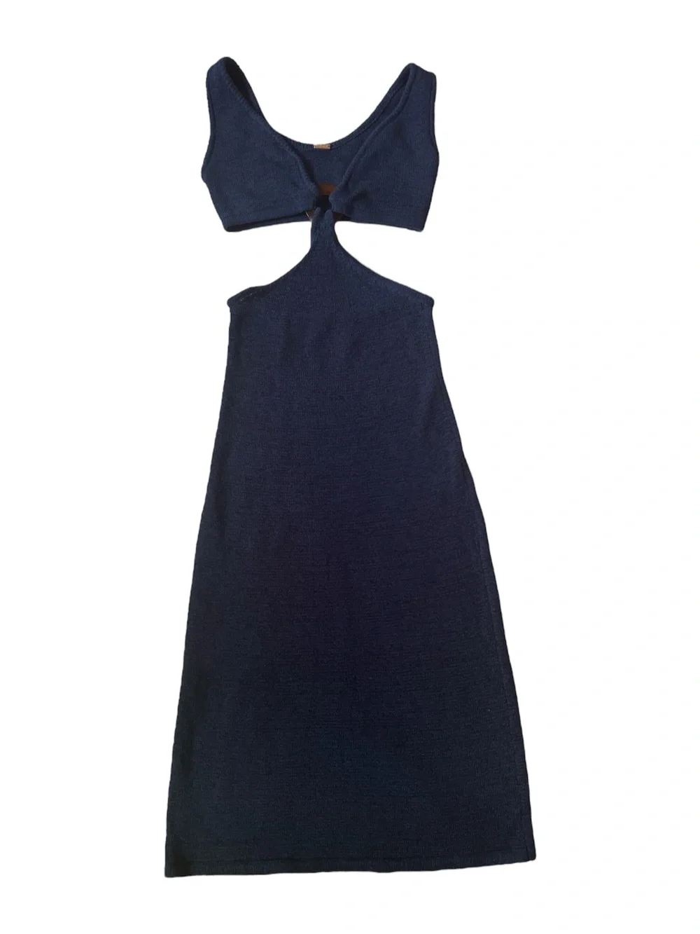 Cult Gaia Bank Knit Midi Dress, in Ink - Picture 4 of 8